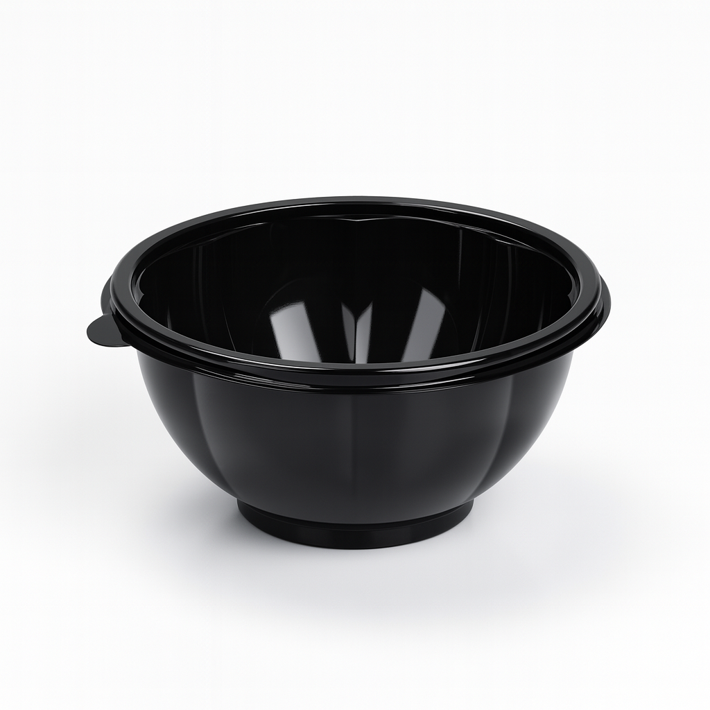 L-300-S LİMERA SALATA KASE 1000 CC SİYAH 20 GR 600 ADET