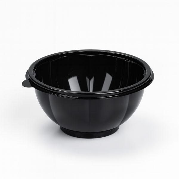 L-300-S LİMERA SALATA KASE 1000 CC SİYAH 20 GR 600 ADET