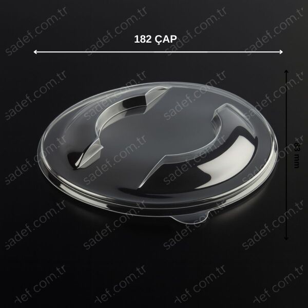 L-301 LİMERA PET SALATA KASE KAPAK 13 GR 600 ADET