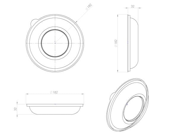 L-302 LİMERA SALATA KASE BOMBE KAPAK 13 GR 600 ADET