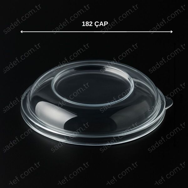 L-302 LİMERA PET SALATA KASE BOMBE KAPAK 13 GR 600 ADET