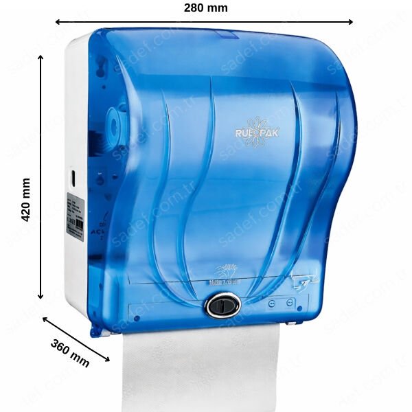 RULOPAK SENSÖRLÜ 21 CM HAVLU MAKİNESİ (T.MAVİ)