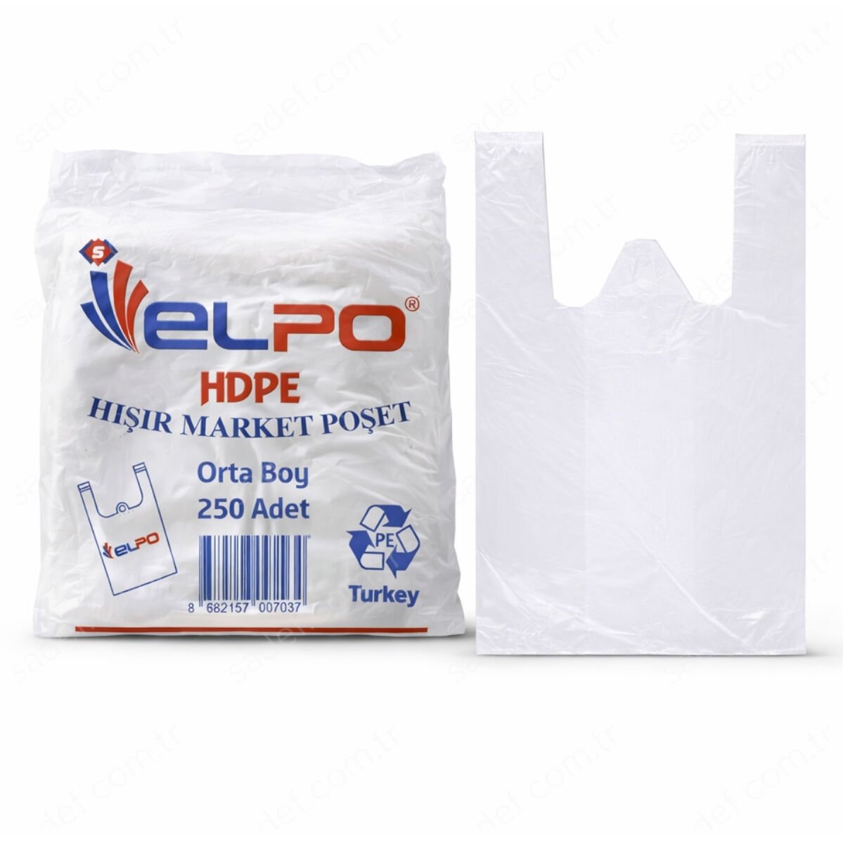 ELPO ORTA KOLİ HIŞIR 250X8 PK ŞEFFAF