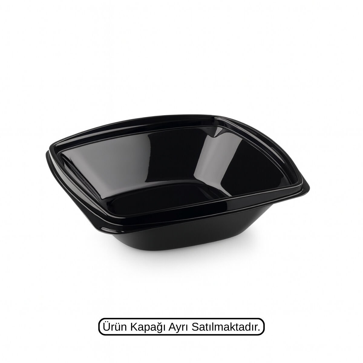 L-321-S LİMERA KARE SALATA GÖVDE 750 CC SİYAH 19 GR 300 ADET