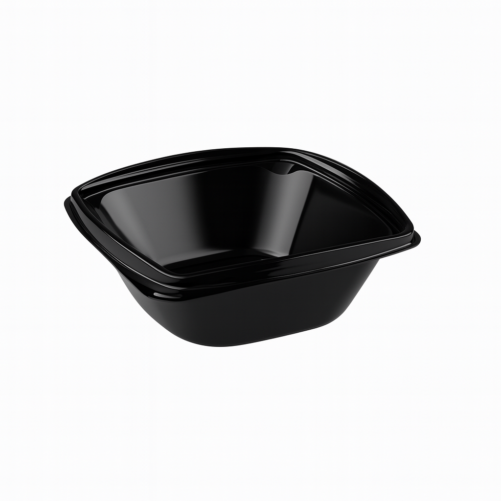 L-322-S LİMERA KARE SALATA GÖVDE 1000 CC SİYAH 23,8 GR 300 ADET