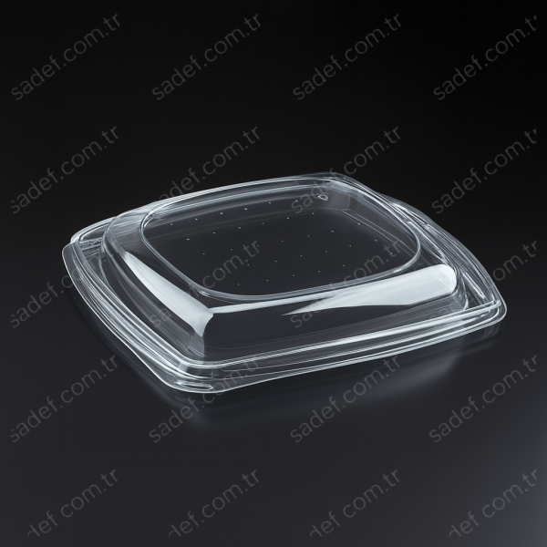 L-325 LİMERA PET KARE SALATA KAPAK 18,4 GR 300 ADET