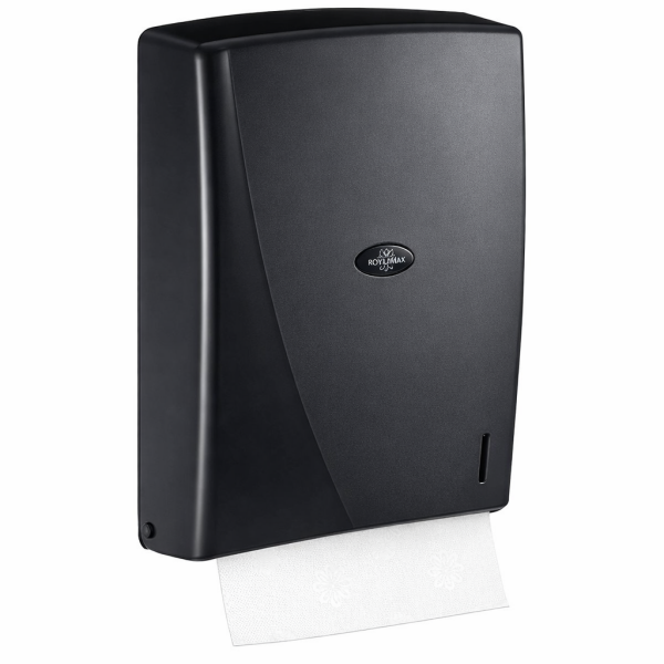 RULOPAK MODERN Z KATLI HAVLU DİSPENSERİ 400'LÜ (SİYAH)