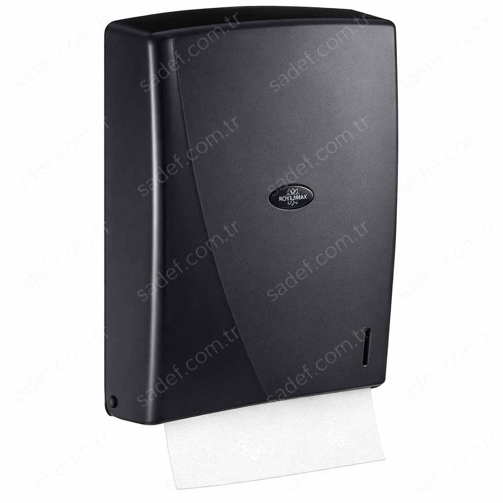 RULOPAK MODERN Z KATLI HAVLU DİSPENSERİ 400'LÜ (SİYAH)