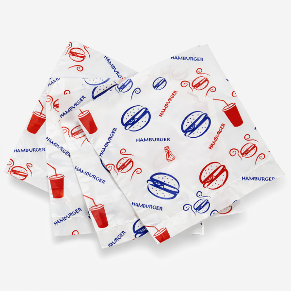 HAMBURGER POŞETİ (12,5X12,5 CM ) 2000 AD X 6 PAKET