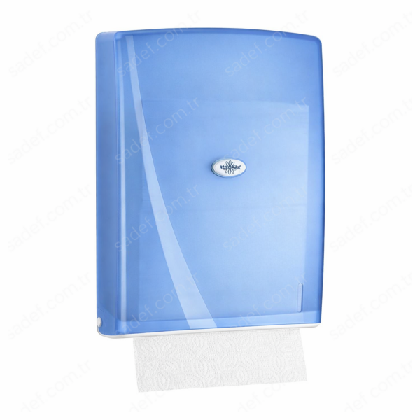 RULOPAK MODERN Z KATLI HAVLU DİSPENSERİ 400'LÜ (T.MAVİ)
