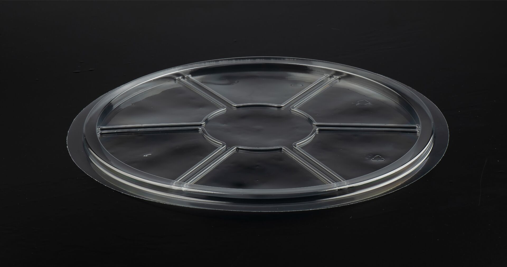 L-455 LİMERA YUVARLAK 7 BÖLMELİ KAPAK 19,5 GR 400 ADET