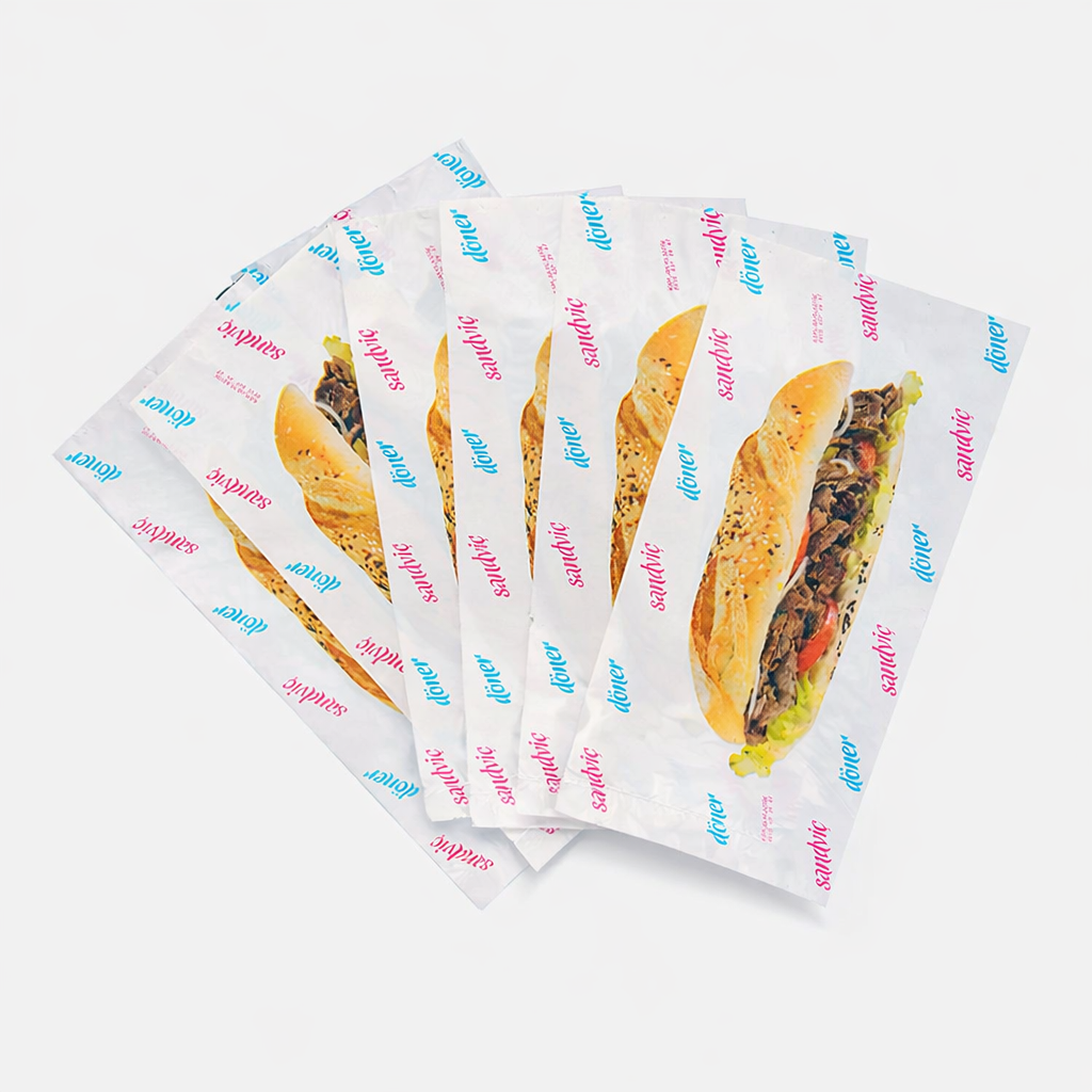 PİDEBURGER POŞETİ ( 12,5X25 CM ) 1000 AD X 6 PAKET