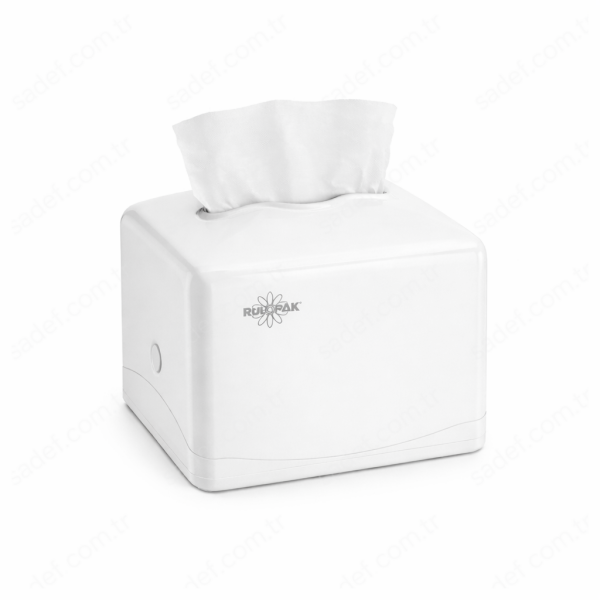 RULOPAK TEKÇEK MİNİ PEÇETE DİSPENSERİ (BEYAZ)