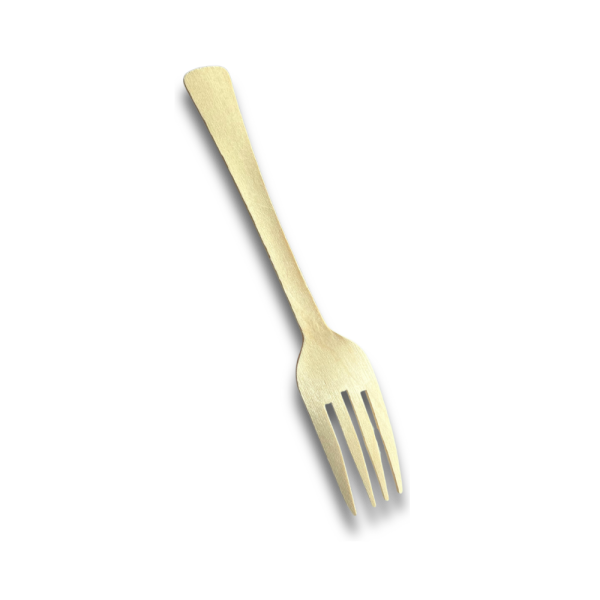 ORGANİK AHŞAP ÇATAL 16 CM 100 ADET
