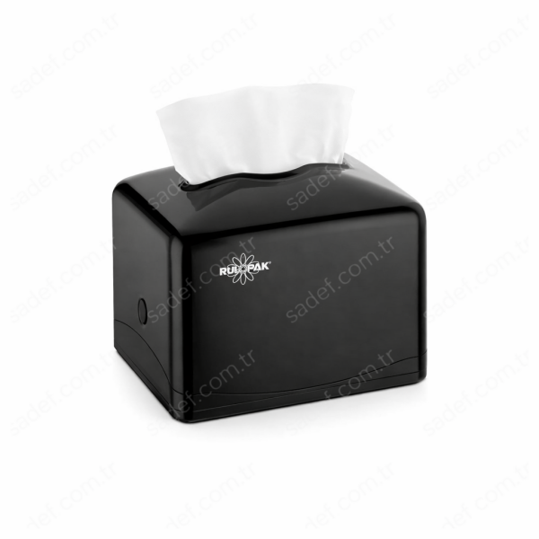 RULOPAK TEKÇEK MİNİ PEÇETE DİSPENSERİ (SİYAH)
