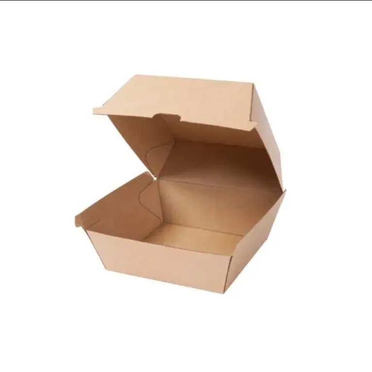 KRAFT HAMBURGER KUTUSU 9X9X7 ( KÜÇÜK BOY ) 500 ADET
