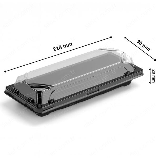 L-ST2 LİMERA SUŞİ ( ORTA 218X90 MM ) GÖVDE + KAPAK 18,6 GR 400 ADET