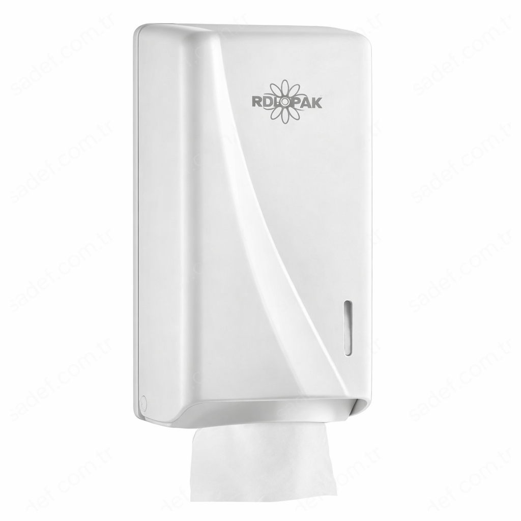 RULOPAK TEKÇEK TUVALET KAĞIDI DİSPENSERİ (BEYAZ)