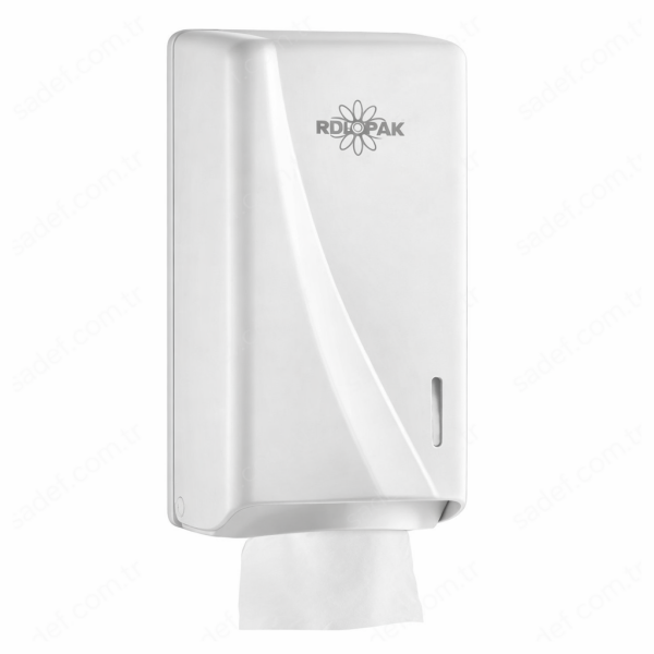 RULOPAK TEKÇEK TUVALET KAĞIDI DİSPENSERİ (BEYAZ)