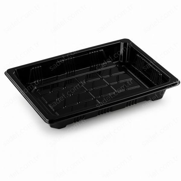 L-ST5 LİMERA PET SUSHI KABI ( 216X136 MM ) GÖVDE + KAPAK 25,5 GR 400 ADET