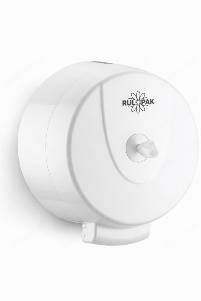 RULOPAK CİMRİ  TUVALET KAĞIDI DİSPENSERİ (BEYAZ)
