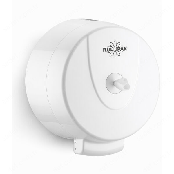 RULOPAK CİMRİ  TUVALET KAĞIDI DİSPENSERİ (BEYAZ)