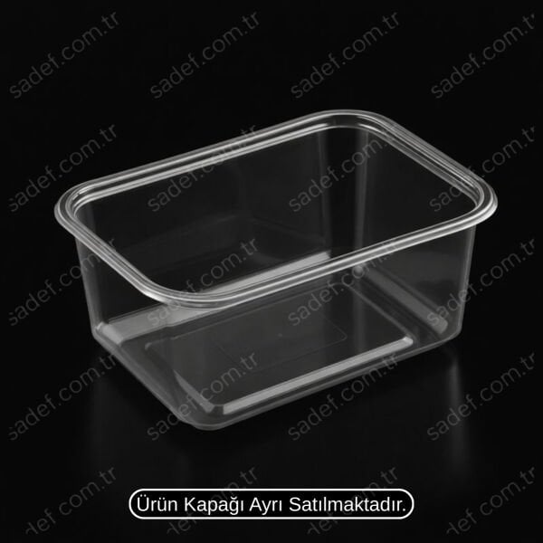 L-245 LİMERA GIDA KABI 500CC H55 GÖVDE ŞEFFAF 20 GR 600 ADET