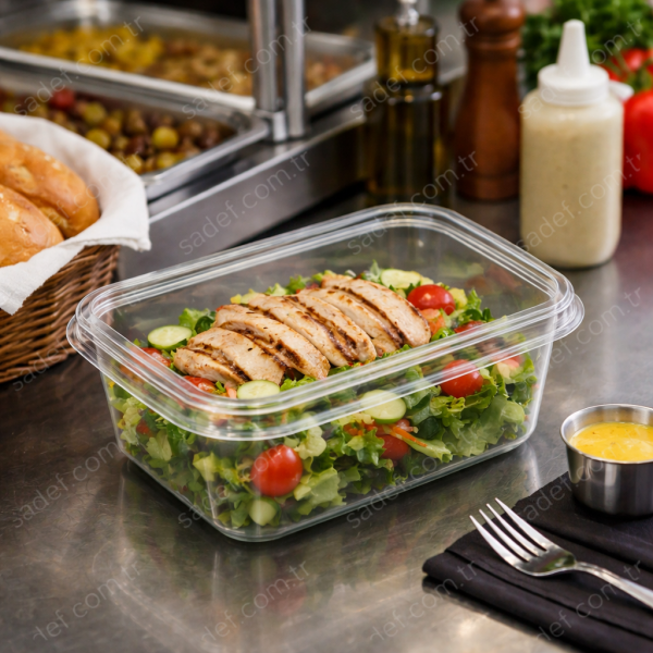 L-245 LİMERA GIDA KABI 500CC H55 GÖVDE ŞEFFAF 20 GR 600 ADET