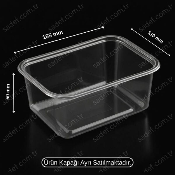 L-245 LİMERA PET GIDA KABI 500 ML H55 GÖVDE 20 GR 600 ADET