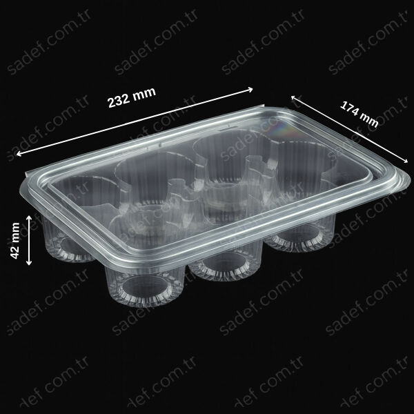 L-062 LİMERA PET KURABİYE KABI 9 LU 35 GR 300 ADET