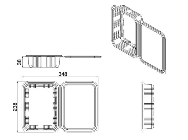 L-063 LİMERA KURABİYE KABI 35 GR 300 ADET