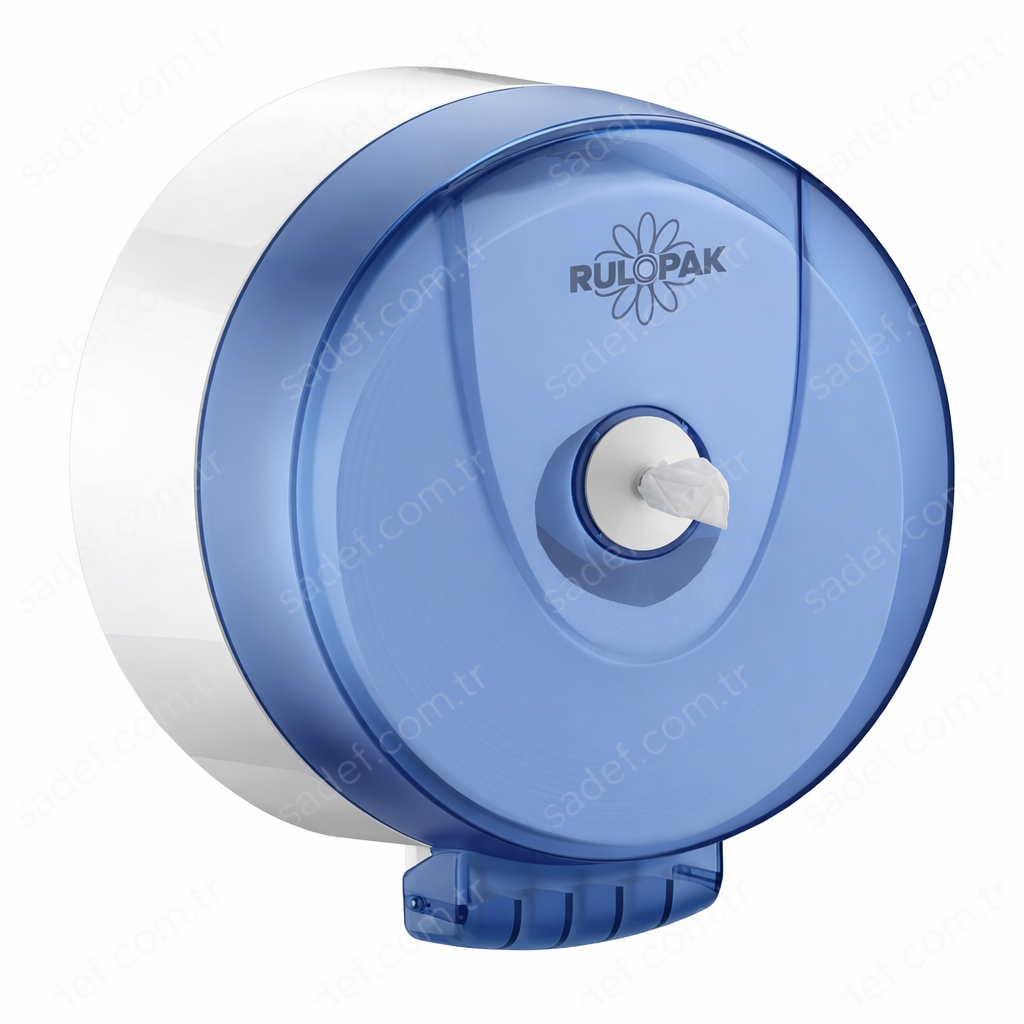 RULOPAK MİNİ CİMRİ  TUVALET KAĞIDI DİSPENSERİ (T.MAVİ)