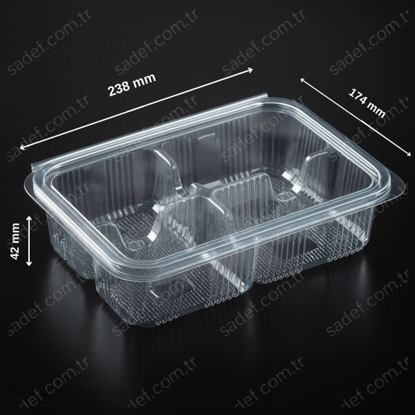 L-064 LİMERA KURABİYE KABI 4 LÜ 35 GR 300 ADET