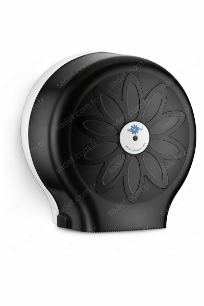 RULOPAK MİNİ JUMBO TUVALET KAĞIDI DİSPENSERİ (SİYAH)