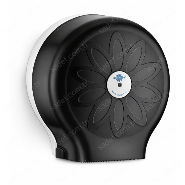 RULOPAK MİNİ JUMBO TUVALET KAĞIDI DİSPENSERİ (SİYAH)