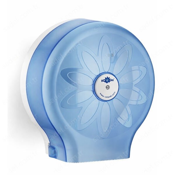 RULOPAK MİNİ JUMBO TUVALET KAĞIDI DİSPENSERİ (T.MAVİ)