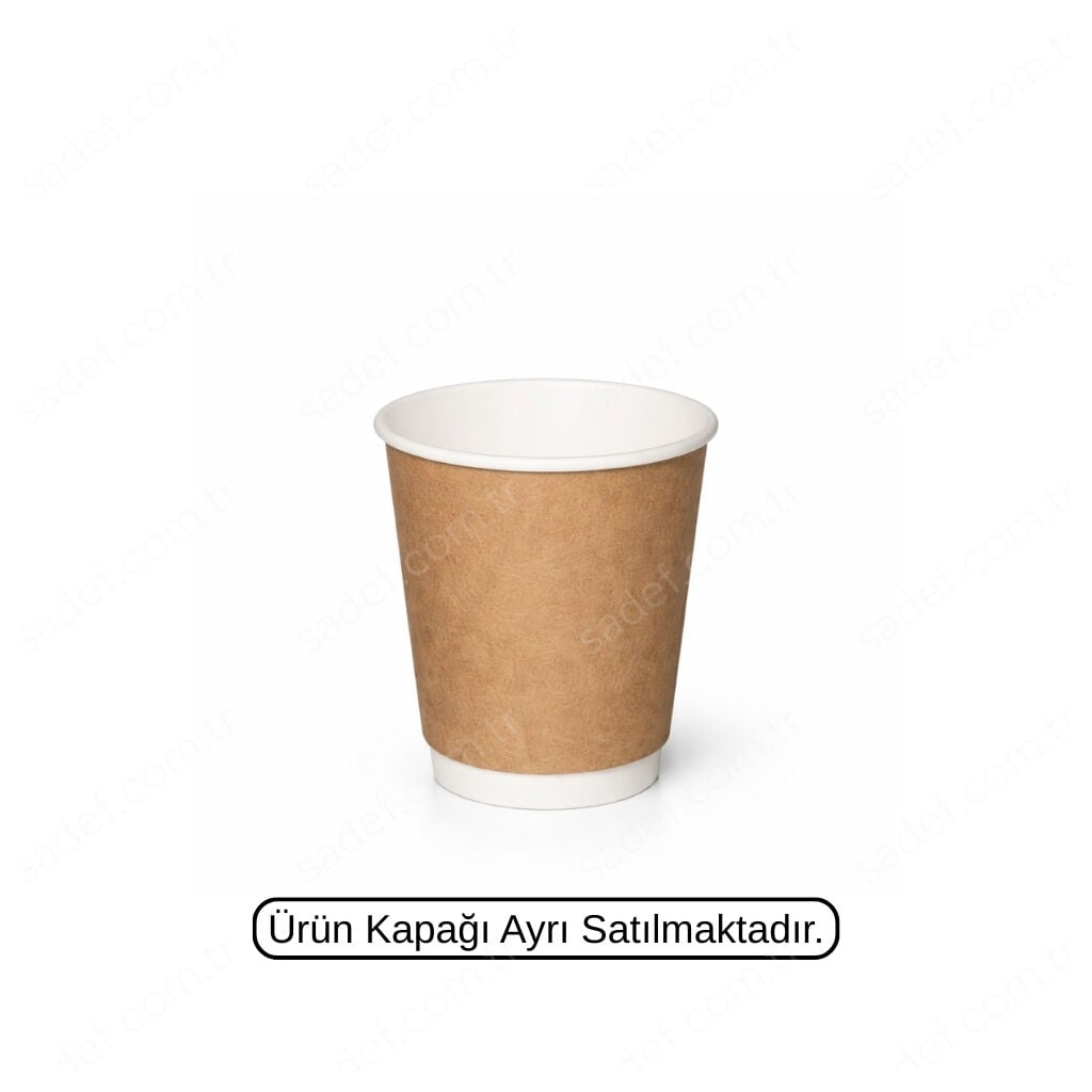 KRAFT DOUBLE WALL 4 OZ ( 110 ML ) KARTON BARDAK ARNES 1000 ADET