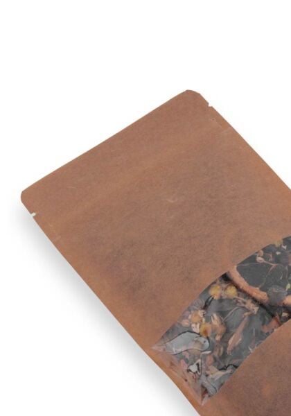 KRAFT PENCERELİ KİLİTLİ DOYPACK 13X22,5 100 ADET