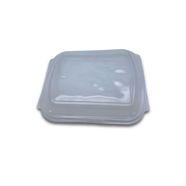 FT296+FT297 TAKIM TEK BÖLMELİ MICROWAVE GÖVDE + KAPAK FOLYOTERM 200 ADET