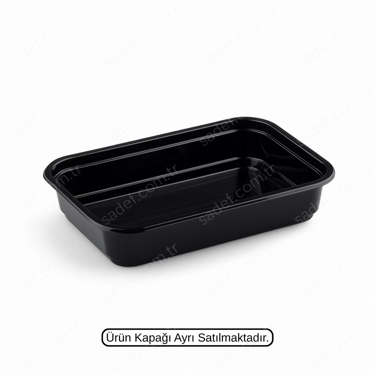L-085-S LİMERA PET KAPAKSIZ KURABİYE KABI 500 ML SİYAH 16 GR 600 ADET