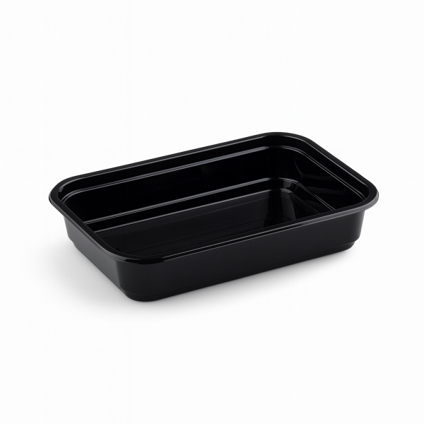 L-085-S LİMERA KAPAKSIZ KURABİYE KABI 500 CC SİYAH 16 GR 600 ADET