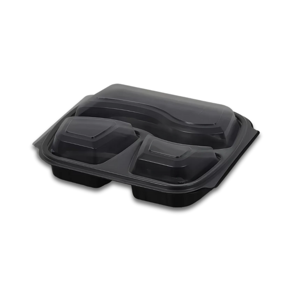 FT294+FT295 TAKIM ÜÇ BÖLMELİ MICROWAVE GÖVDE + KAPAK FOLYOTERM 200 ADET