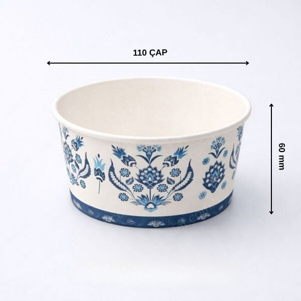 KAPAKSIZ METROSAN 14 OZ BASKILI KARTON ÇORBA KASE 100 ADET