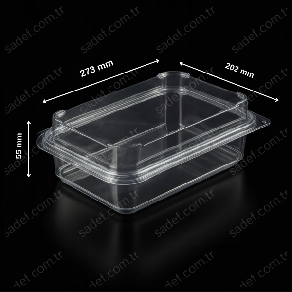 L-089 LİMERA KAPAKLI KURABİYE KABI 750 CC 30 GR 400 ADET