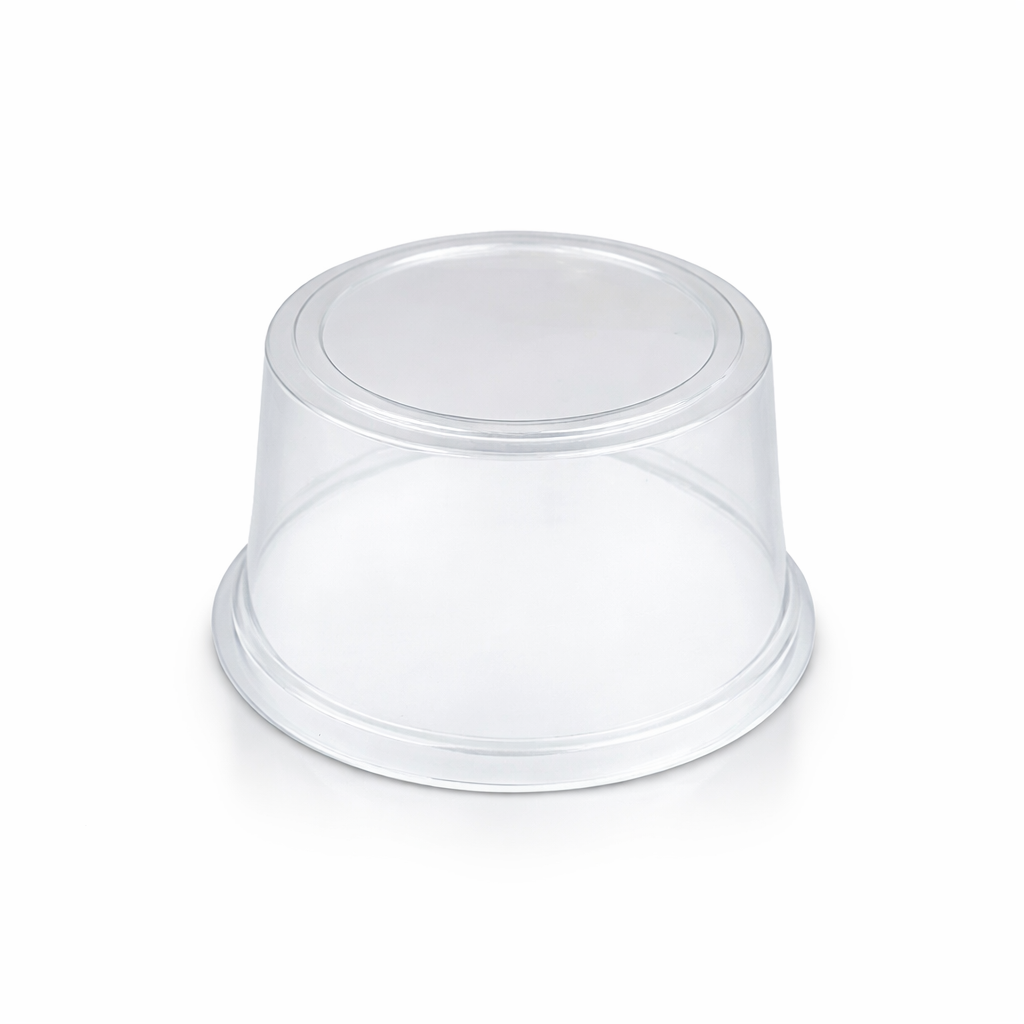 ÖZGE YAŞ PASTA ŞEFFAF KAPAK Ø132X75 14 GR 450 ADET