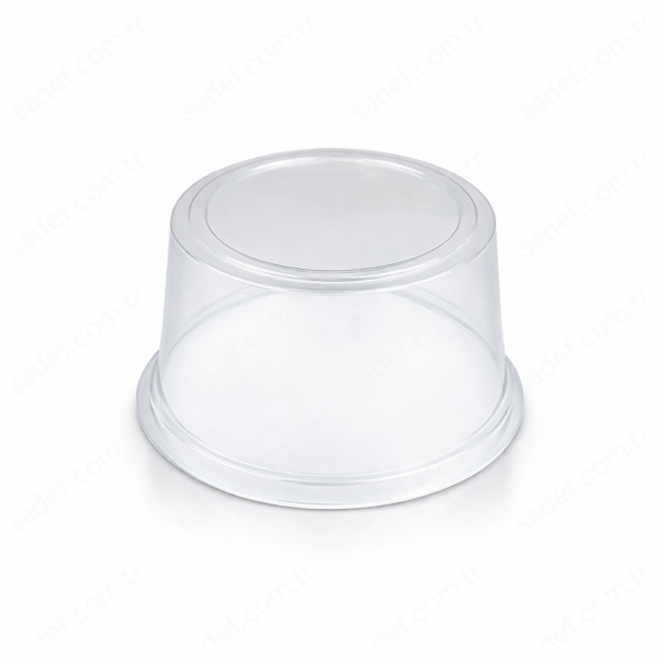 ÖZGE YAŞ PASTA ŞEFFAF KAPAK Ø132X75 14 GR 450 ADET