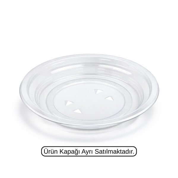 ÖZGE YAŞ PASTA ŞEFFAF KASE Ø150X22 8 GR 450 ADET