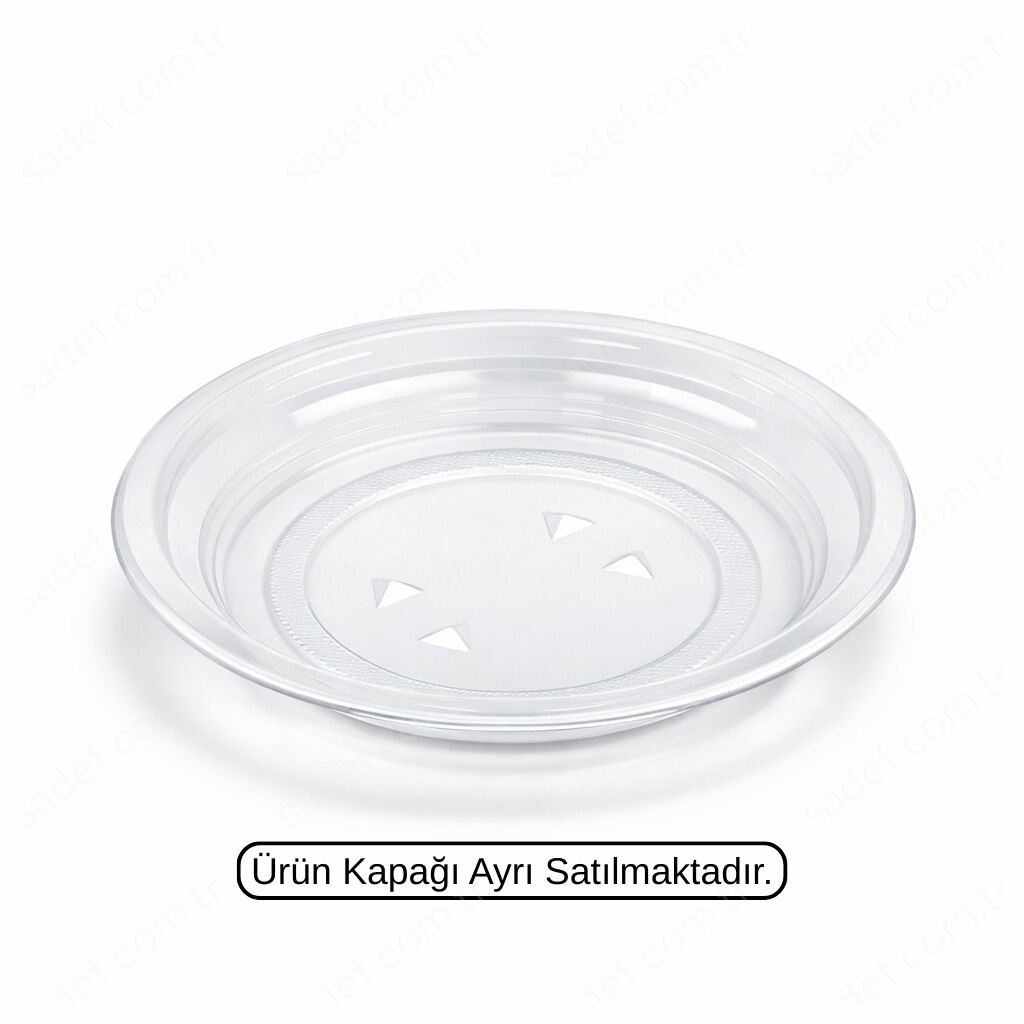 ÖZGE YAŞ PASTA ŞEFFAF KASE Ø150X22 8 GR 450 ADET