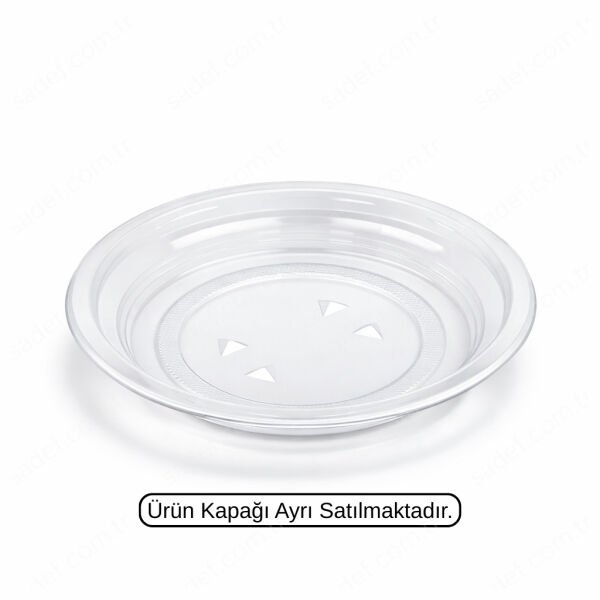 ÖZGE YAŞ PASTA ŞEFFAF KASE Ø150X22 8 GR 450 ADET