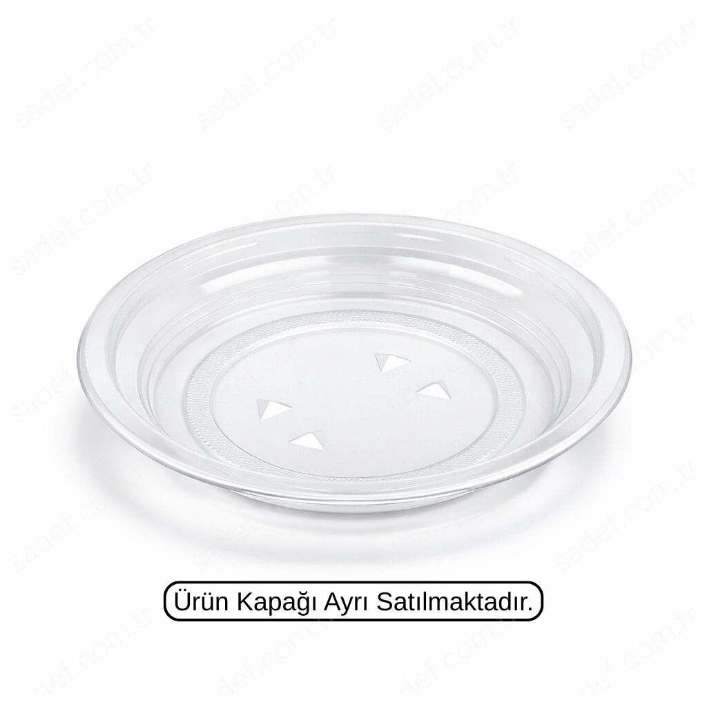 ÖZGE YAŞ PASTA ŞEFFAF KASE Ø150X22 8 GR 450 ADET
